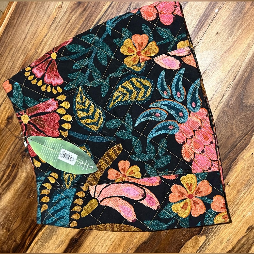 NWT Farm Rio Brazil Floral Quilted Mini Skirt